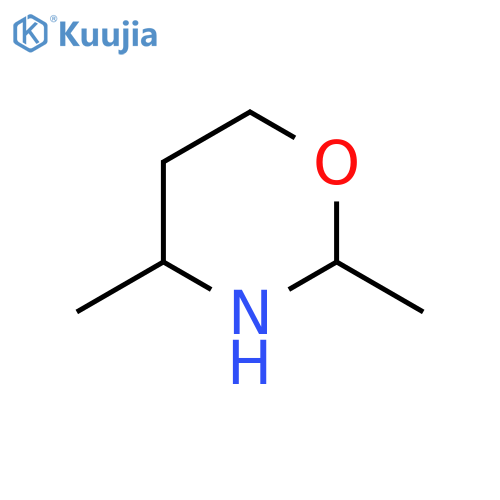 2,4-dimethyl-1,3-oxazinane structure