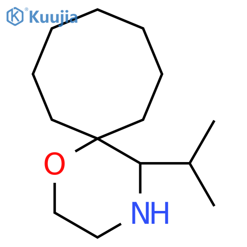 5-(propan-2-yl)-1-oxa-4-azaspiro5.7tridecane structure