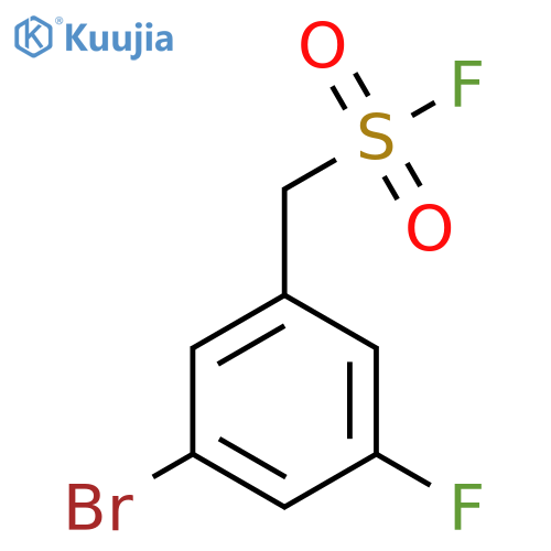 (3-bromo-5-fluorophenyl)methanesulfonyl fluoride structure