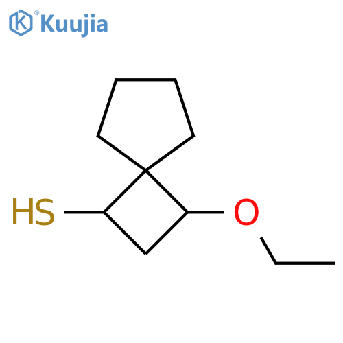 3-ethoxyspiro3.4octane-1-thiol structure