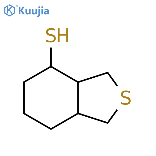 octahydro-2-benzothiophene-4-thiol structure
