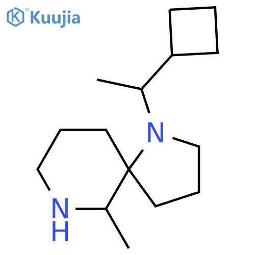 1-(1-cyclobutylethyl)-6-methyl-1,7-diazaspiro4.5decane structure