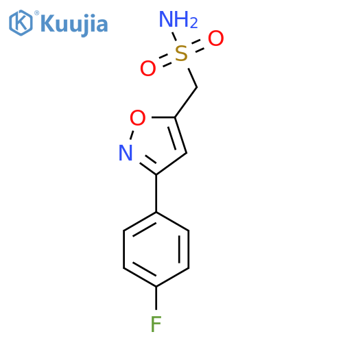 3-(4-fluorophenyl)-1,2-oxazol-5-ylmethanesulfonamide structure