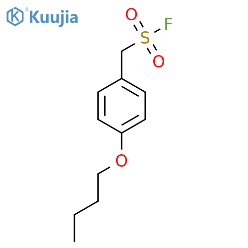 (4-butoxyphenyl)methanesulfonyl fluoride structure