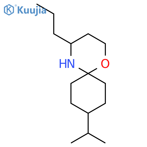 9-(propan-2-yl)-4-propyl-1-oxa-5-azaspiro5.5undecane structure
