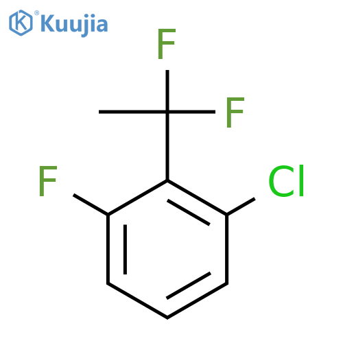 1-chloro-2-(1,1-difluoroethyl)-3-fluorobenzene structure