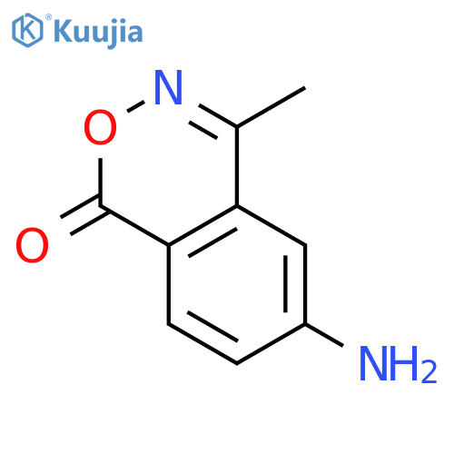 6-amino-4-methyl-1H-2,3-benzoxazin-1-one structure