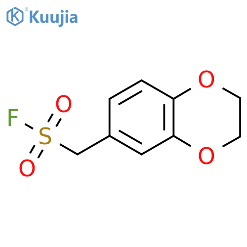 (2,3-dihydro-1,4-benzodioxin-6-yl)methanesulfonyl fluoride structure