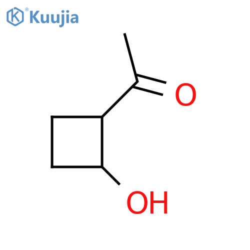 1-(2-hydroxycyclobutyl)ethan-1-one structure