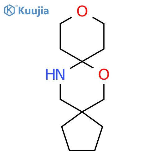 7,11-dioxa-14-azadispiro4.2.5^{8}.2^{5}pentadecane structure