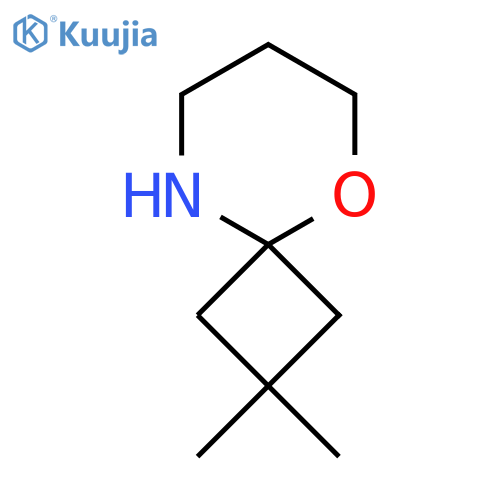 2,2-dimethyl-5-oxa-9-azaspiro3.5nonane structure