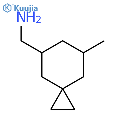 {7-methylspiro2.5octan-5-yl}methanamine structure