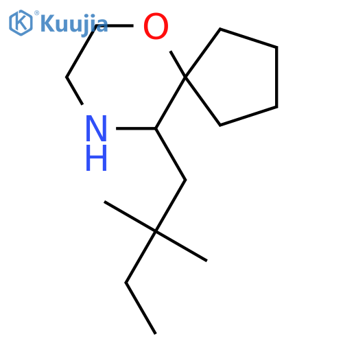 10-(2,2-dimethylbutyl)-6-oxa-9-azaspiro4.5decane structure