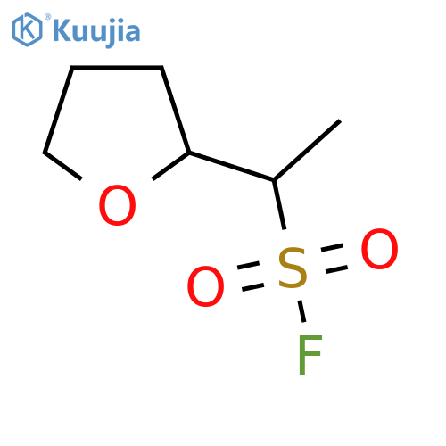 1-(oxolan-2-yl)ethane-1-sulfonyl fluoride structure