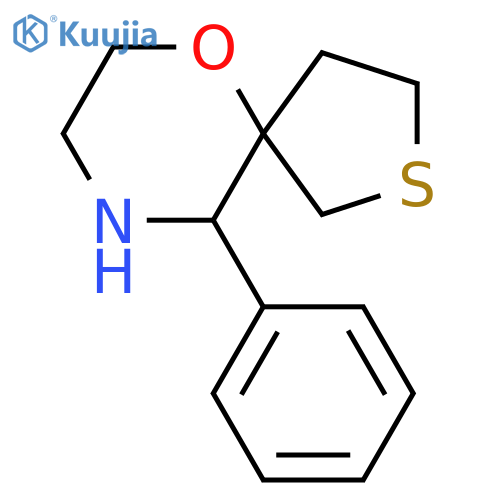 10-phenyl-6-oxa-2-thia-9-azaspiro4.5decane structure
