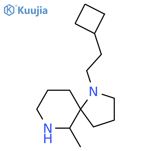 1-(2-cyclobutylethyl)-6-methyl-1,7-diazaspiro4.5decane structure