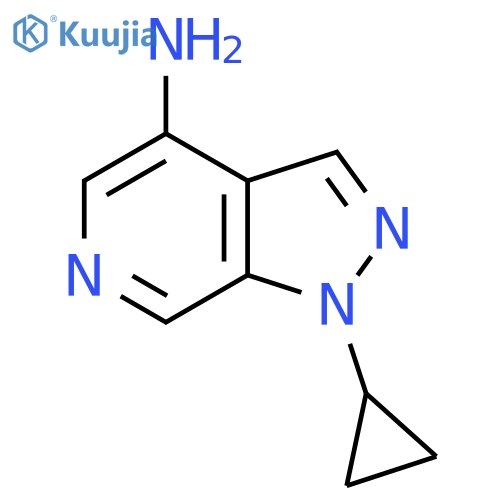 1-cyclopropyl-1H-pyrazolo3,4-cpyridin-4-amine structure