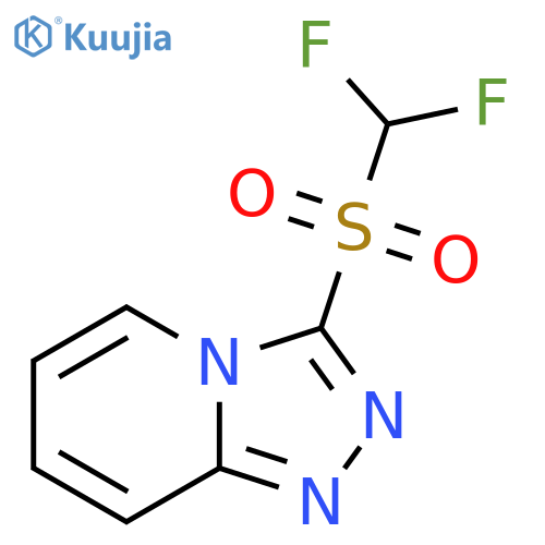 3-difluoromethanesulfonyl-1,2,4triazolo4,3-apyridine structure
