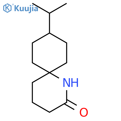 9-(propan-2-yl)-1-azaspiro5.5undecan-2-one structure