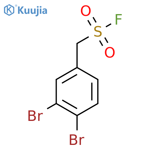 (3,4-dibromophenyl)methanesulfonyl fluoride structure