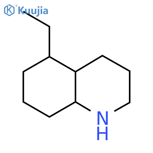 5-ethyl-decahydroquinoline structure
