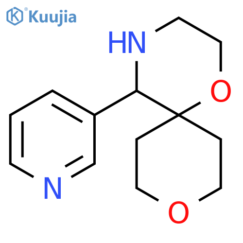 5-(pyridin-3-yl)-1,9-dioxa-4-azaspiro5.5undecane structure
