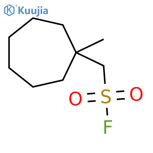 (1-methylcycloheptyl)methanesulfonyl fluoride structure