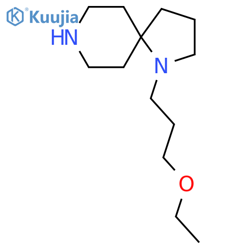 1-(3-ethoxypropyl)-1,8-diazaspiro4.5decane structure