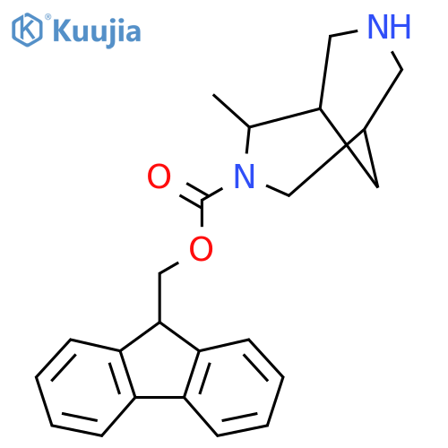 (9H-fluoren-9-yl)methyl 2-methyl-3,7-diazabicyclo3.3.1nonane-3-carboxylate structure