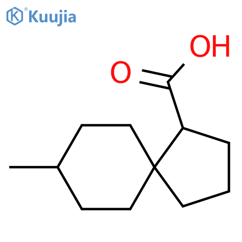 8-methylspiro4.5decane-1-carboxylic acid structure