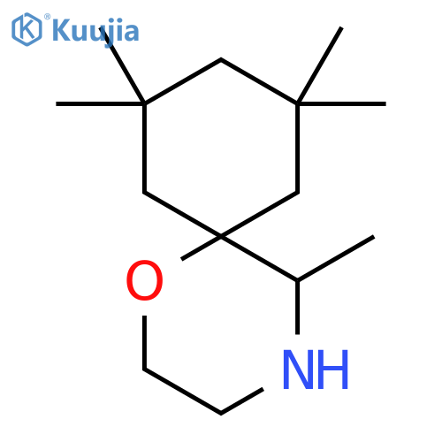5,8,8,10,10-pentamethyl-1-oxa-4-azaspiro5.5undecane structure