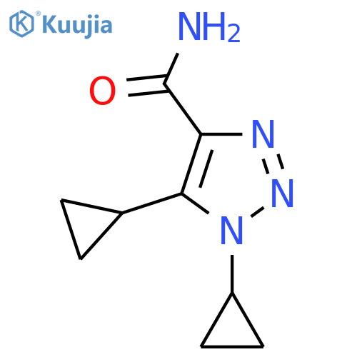 dicyclopropyl-1H-1,2,3-triazole-4-carboxamide structure