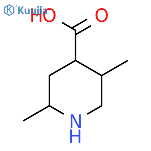 2,5-dimethylpiperidine-4-carboxylic acid structure
