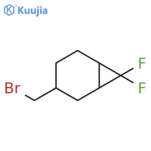 3-(bromomethyl)-7,7-difluoro-norcarane structure