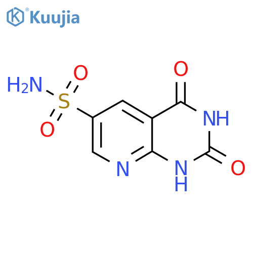 2,4-dioxo-1H,2H,3H,4H-pyrido2,3-dpyrimidine-6-sulfonamide structure