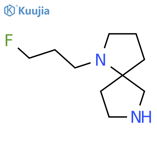 1-(3-fluoropropyl)-1,7-diazaspiro4.4nonane structure