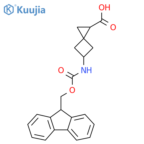 5-{(9H-fluoren-9-ylmethoxy)carbonylamino}spiro2.3hexane-1-carboxylic acid structure