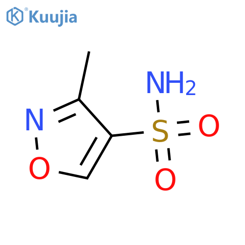 3-methyl-1,2-oxazole-4-sulfonamide structure