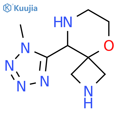 9-(1-methyl-1H-1,2,3,4-tetrazol-5-yl)-5-oxa-2,8-diazaspiro3.5nonane structure