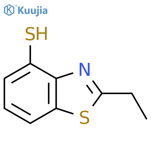 2-ethyl-1,3-benzothiazole-4-thiol structure