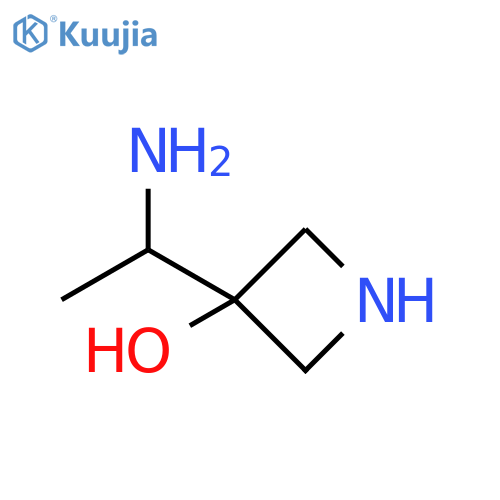 3-(1-aminoethyl)azetidin-3-ol structure