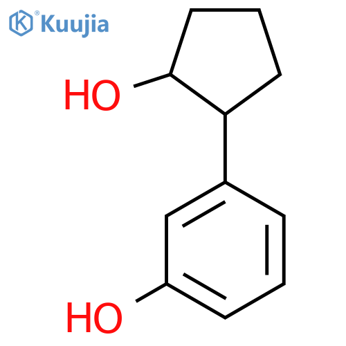 3-(2-Hydroxycyclopentyl)phenol structure