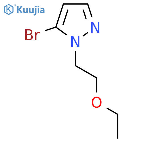 5-bromo-1-(2-ethoxyethyl)-1H-pyrazole structure