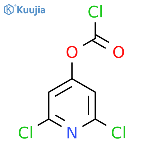 2,6-dichloropyridin-4-yl chloroformate structure