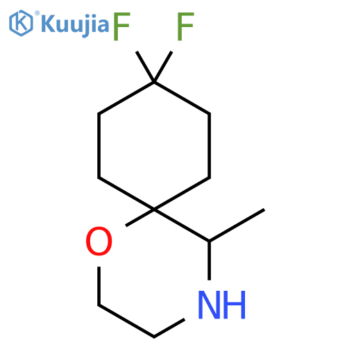 9,9-difluoro-5-methyl-1-oxa-4-azaspiro5.5undecane structure
