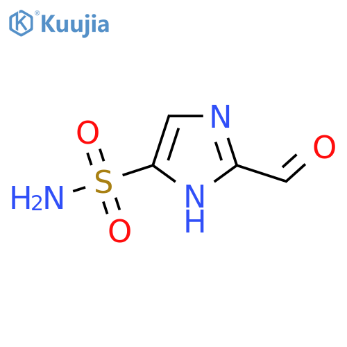 2-formyl-1H-imidazole-5-sulfonamide structure