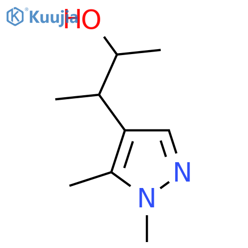3-(1,5-dimethyl-1H-pyrazol-4-yl)butan-2-ol structure