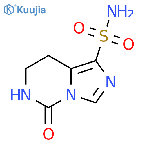5-oxo-5H,6H,7H,8H-imidazo1,5-cpyrimidine-1-sulfonamide structure