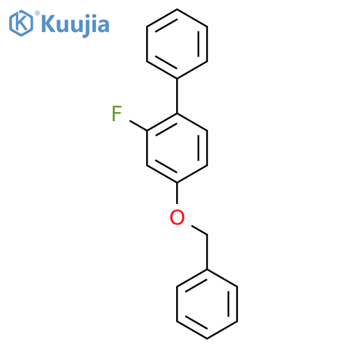 4-(benzyloxy)-2-fluoro-1-phenylbenzene structure
