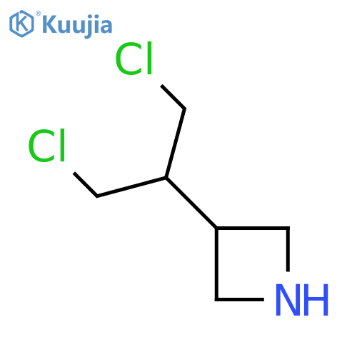 3-(1,3-dichloropropan-2-yl)azetidine structure